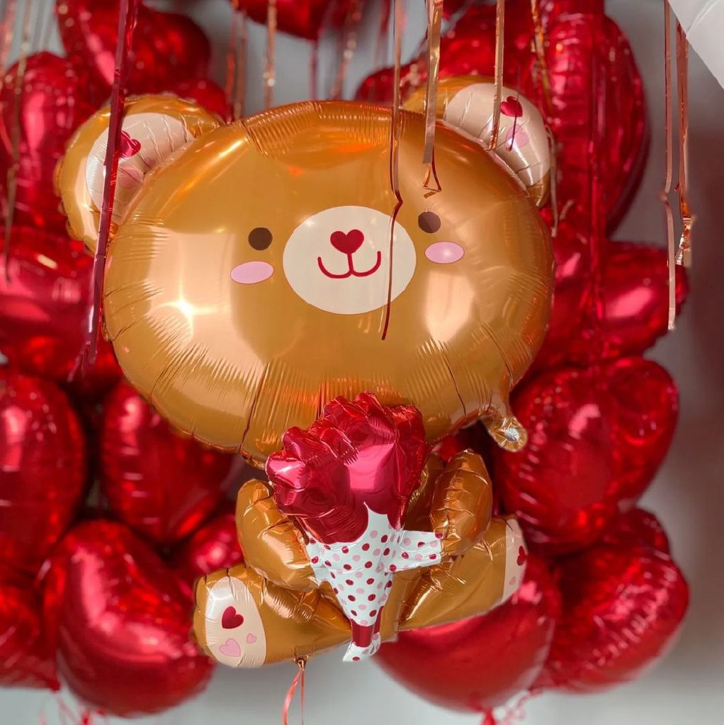 1112-0528 Набір гелієвих кульок із  шт