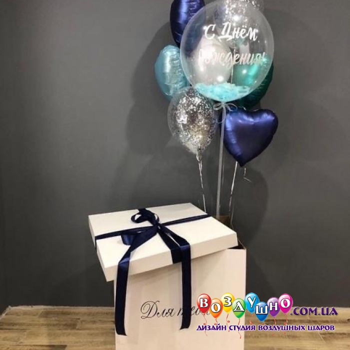 <p>1112-0389</p> Набір гелієвих кульок із 9 шт