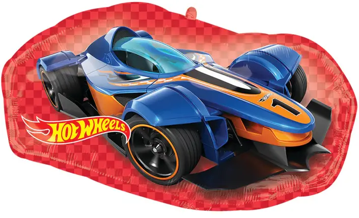 5207-0062 Шар фольгированный с гелием  Гоночна машина HOT WHEELS, размер 71х0 см