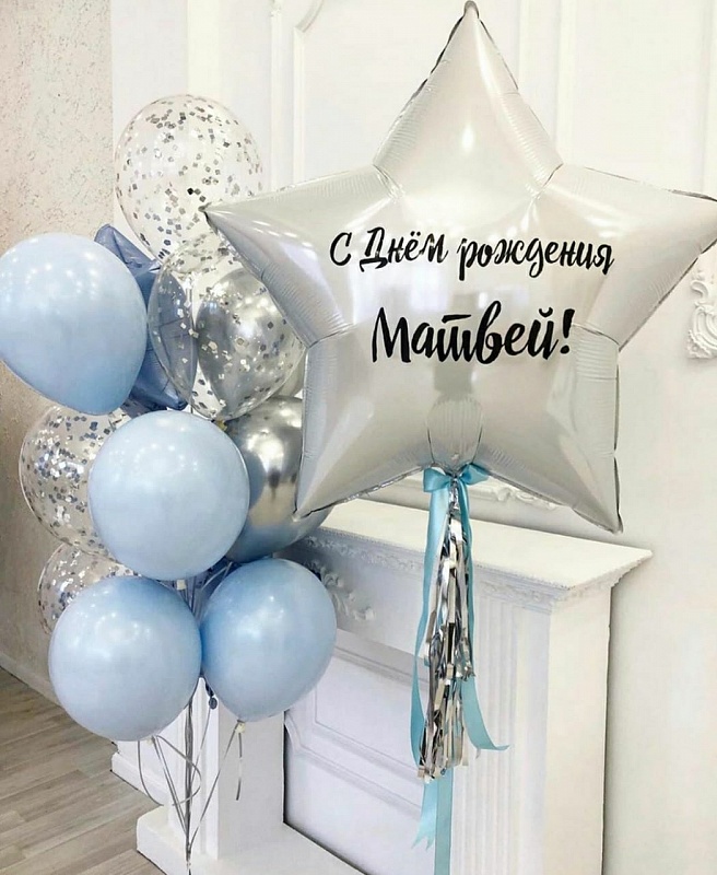 <p>1112-0386</p> Набір гелієвих кульок із 12 шт