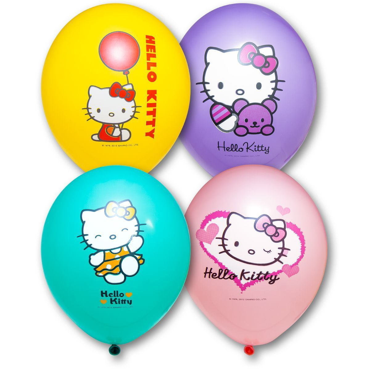 Кулька латексна з гелієм  Пастель Hello Kitty 14", артикул 1103-1090