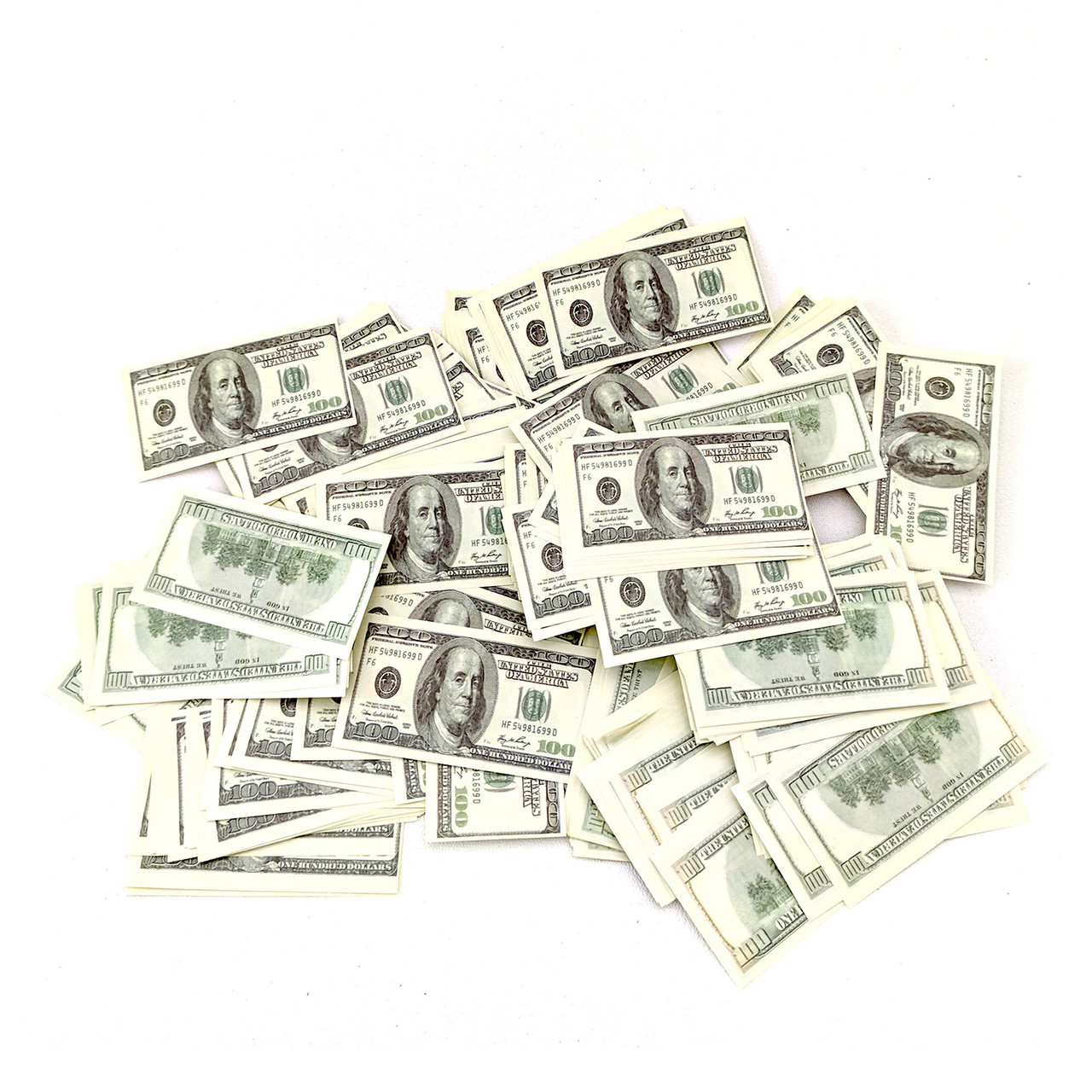 Пневмохлопушка Dollars MND00060, размер 60 см