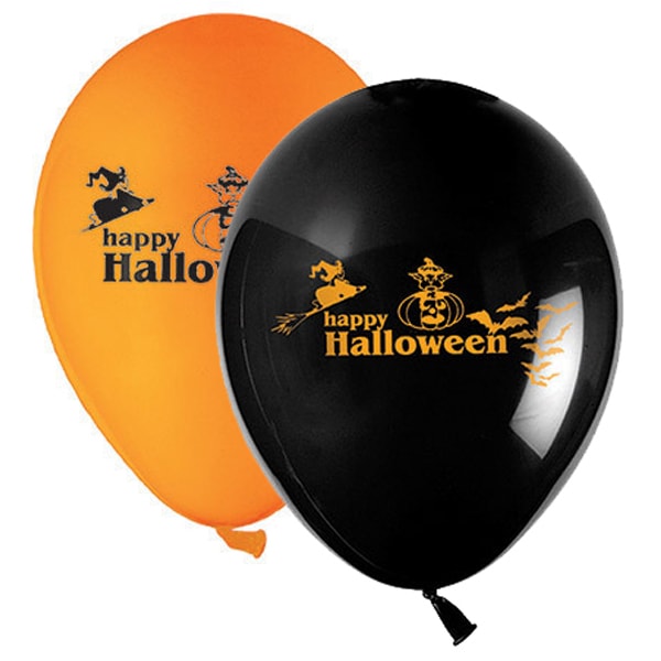 Шар латексный с гелием  Пастель Happy Halloween 12", артикул 1103-3034