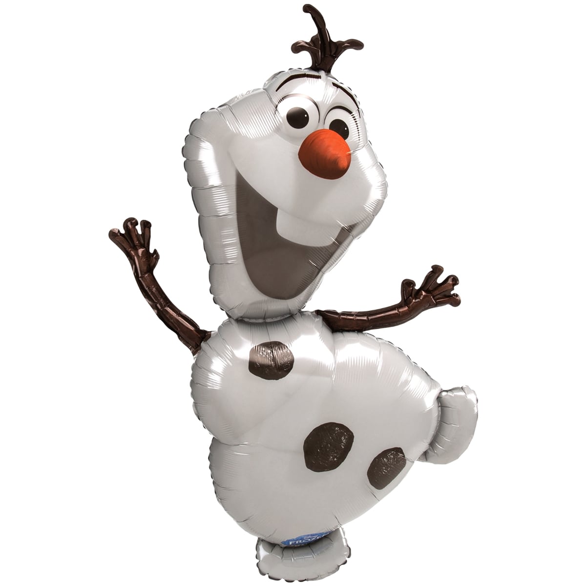1207-3097 Шар фольгированный с гелием   Disney Фроузен Олаф, размер 58х104 см