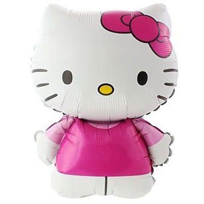 1207-3086 Шар фольгированный с гелием  Hello kitty , размер 0х0 см