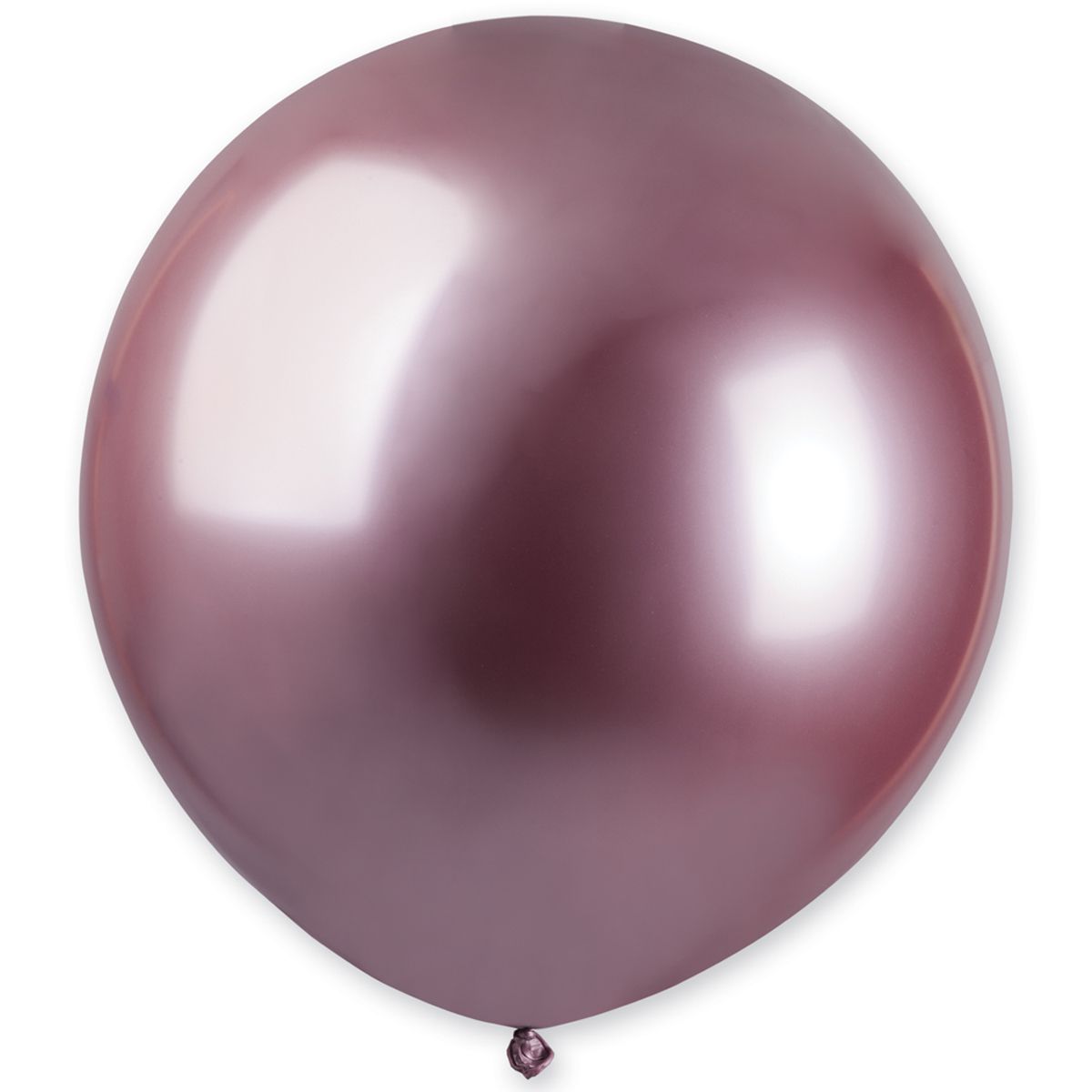 Латексный шар с гелием  Хром Розовый 18", артикул 3102-0542